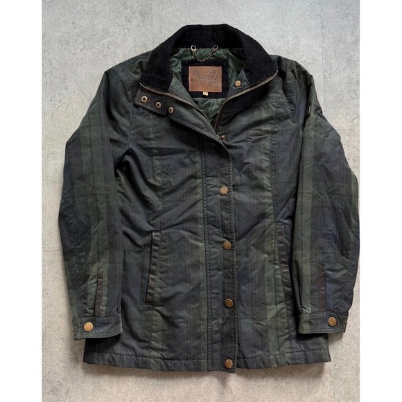 Dubarry Jackets & Blazers - Dubarry Annestown Wax Jacket Black Watch Tartan Green Plaid Primaloft US 6